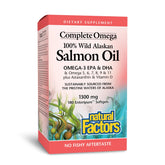 Complete Omega de Natural Factors – bouteille prête à l emploi, pratique pour votre routine quotidienne.