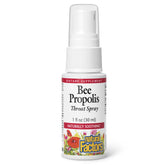 Natural Factors Propolis gorge spray - bouteille compacte pour rafraîchir l'haleine et soutenir l'énergie.