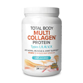 Natural Factors Total Body Multi-Collagen Bouteille: soutien potentiel pour peau et cheveux