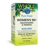 Natural Factors Whole Earth & Sea 50+ multivitamin-bouteille — soutien quotidien vital.