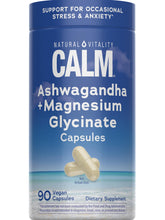 Natural Vitality CALM Ashwagandha gelules – soutien ponctuel au stress