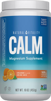 Natural Vitality CALM – bouteille frontale prête à favoriser le calme après le travail
