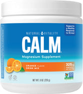 Natural Vitality CALM – bouteille montrant le format pratique et le calme potentiel.