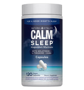 Natural Vitality CALM Sommeil: bouteille avec capsules pour un endormissement plus paisible