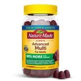Nature Made Advanced Multivitamin Gummies – bouteille, gommes faciles à prendre pour adultes.
