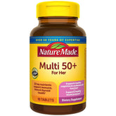 Nature Made Multi pour Elle 50+ — bouteille prête à une prise quotidienne équilibrée.