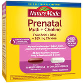 Nature Made Prenatal Softgels — Bouteille prête pour une prise quotidienne potentielle