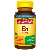 Nature Made Vitamine B1 100 mg – tablettes prêt à l’emploi pour énergie quotidienne