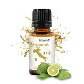 Nature Packaged bergamote huile essentielle: bouteille 15 ml pour diffusion quotidienne et ambiance revitalisante.