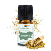 Nature Packaged coriandre huile – ce flacon offre un parfum doux pour l'aromathérapie à domicile.