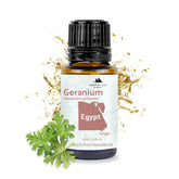 Nature Packaged Géranium – bouteille huile, Delta du Nil, pureté florale et fragrance apaisante