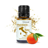 Nature Packaged mandarine – bouteille 15 ml pour diffusion d'arômes frais et durables.