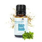 Nature Packaged Marjolaine: huile essentielle 15ml en bouteille, pure et aromatique.