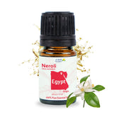 Nature Packaged Neroli, bouteille d'huile pure prête pour l'aromathérapie et la diffusion.