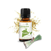 Nature Packaged Palmarosa huile en bouteille 15 ml pour parfum et soin quotidiens