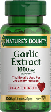 Nature's Bounty Ail Extrait 1000 mg – bouteille à libération rapide pour usage quotidien