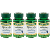 Nature's Bounty Mélatonine 5 mg, gélules molles et boîte, sommeil réparateur potentiel.