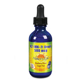 Nature's Life vitamine K2 MK7 gouttes myrtille dans une bouteille – complément quotidien possible