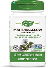 Nature's Way Marshmallow Root — bouteille prête pour l’usage quotidien