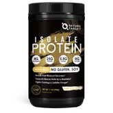 Nature Target poudre protéine de lactosérum non aromatisée emballage pratique pour démarrer votre routine protéinée