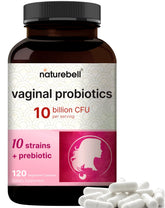 NatureBell Probiotiques Vaginales bouteille: soutien potentiel à l'équilibre intime