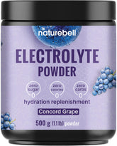 NatureBell Électrolytes emballage 500 g, hydratation pratique.