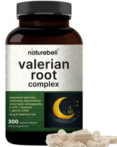 NatureBell Valériane : flacon et gélules favorisant un sommeil plus serein