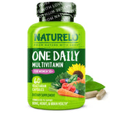 NATURELO One Daily femmes 50+ – Bouteille: énergie quotidienne et vitalité.