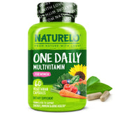 Naturelo One Daily Women Multivitamin – bouteille visible, énergie naturelle potentielle