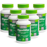 DigestWise par Naturenetics: gélules digestives faciles à avaler pour soutenir la digestion après repas.