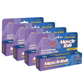 Natureplex Baume Musculaire Ultra Fort, lot de quatre, vue avant; soulagement temporaire des douleurs musculaires.