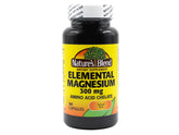Nature's Blend Magnésium chélaté, bouteille-face, soutien potentiel aux muscles et à l'énergie.