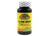 Nature's Blend Slow Iron, bouteille: facilité d'administration quotidienne