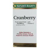 Nature's Bounty canneberge, bouteille 60 capsules molles, format pratique