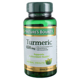 Nature's Bounty Curcuma 450 mg, gélules dans une bouteille, antioxydants naturels