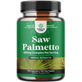 Natures Craft Extrait Saw Palmetto – 100 capsules pour un soutien naturel.