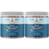 Gomme Natures Craft Hommes – bouteille montrant CoQ10 et Ashwagandha, soutien potentiel à l'énergie
