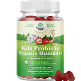 Gommes probiotiques Natures Craft en bouteille, soutien digestif.