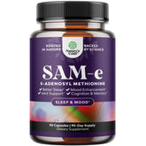 Natures Craft Pure SAM-e – bouteille: soutien cognitif potentiel et équilibre d'humeur.