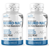 Nature's Fusions Neuro NACET pack de 2, présentation pratique pour usage quotidien