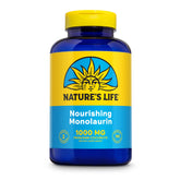 Nature's Life Monolaurin 1000 mg – bouteille visible, soutien immunitaire potentiel.