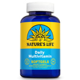 Nature's Life: bouteille de multivitamines avec gélules molles faciles à avaler pour l'énergie quotidienne.