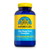 Nature's Life tablettes calcium-magnésium-zinc pour soutien osseux et muscles forts