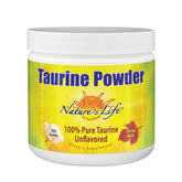 Nature's Life Taurine Poudre : vue du pot pour une utilisation pratique.