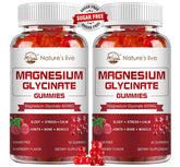 Nature's Live Magnésium Glycinate 400 mg Framboise – soutien relaxation nocturne