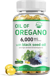 Bouteille d'huile d'origan Nature's live prête à l'emploi