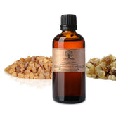 Nature's Note encens et myrrhe, bouteille ambrée, parfum durable pour intérieur