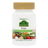 Nature's Plus Fer Source de Vie Jardin, capsules faciles à avaler pour énergie quotidienne.