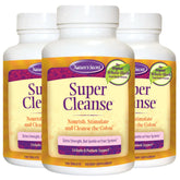 Nature's Secret Super Cleanse – bouteille de comprimés, soutien digestif potentiel.