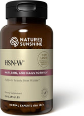 Nature's Sunshine HSN-W, bouteille de pilules pratique pour votre routine quotidienne.